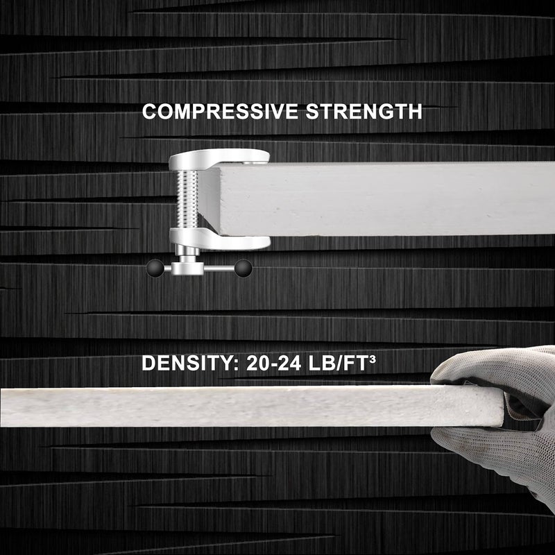 SIMOND STORE Ceramic Fiber Insulation Board - 2300F - 1" x 18" x 24" - Ceramic Thermal Insulation Board for Wood Stoves Fireplaces Furnaces Forges Kilns Boilers Pizza Ovens - Pack of 1 - Image 5
